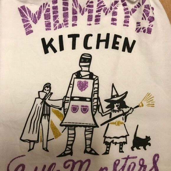 Primitives by Kathy Halloween Kitchen Dish Towel NWT - Picture 3 of 10